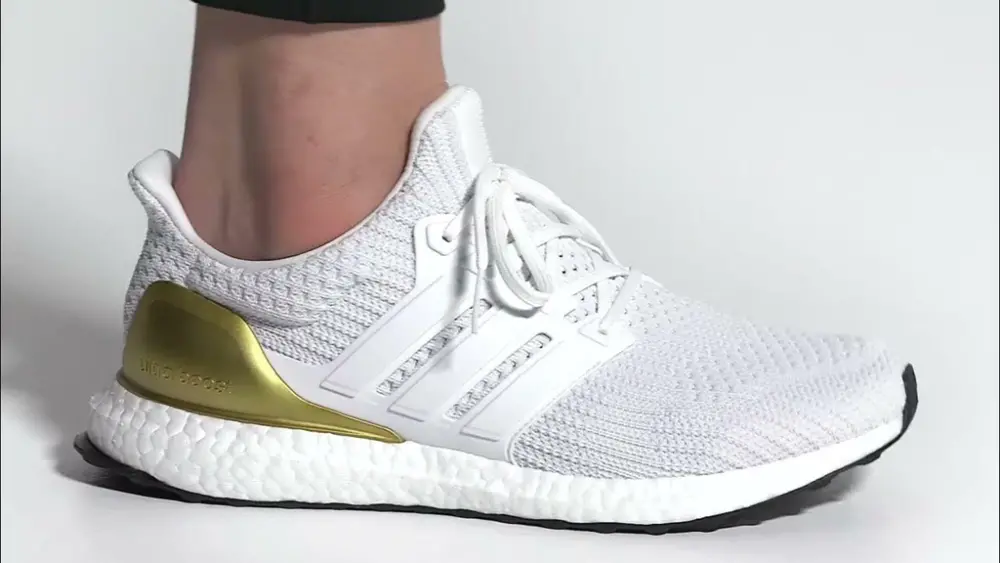 Giày Adidas UltraBoost 4.0 DNA 'White Gold Metallic' FZ4007 - Ảnh 5