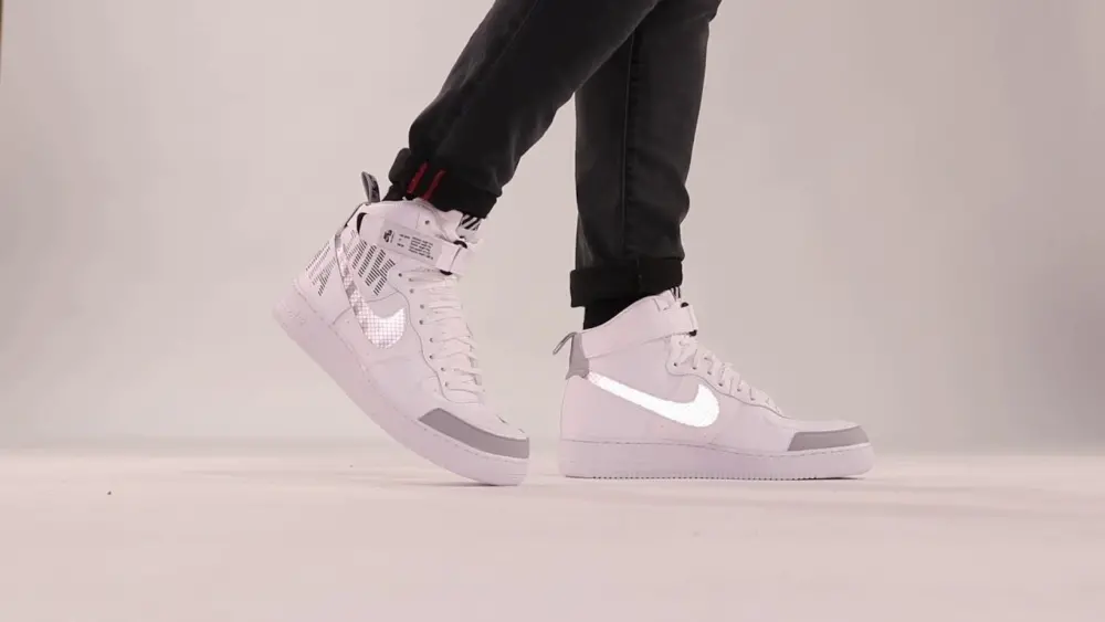 Giày Nike Air Force 1 High 'Under Construction - White' CQ0449-100 - Ảnh 6