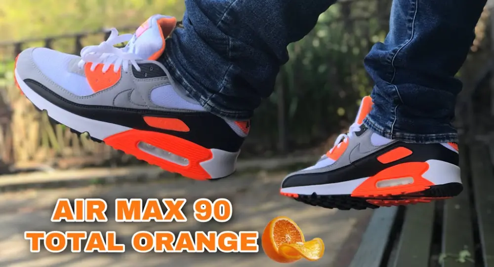 Giày Nike Air Max 90 'Total Orange' CW5458-101 - Ảnh 6