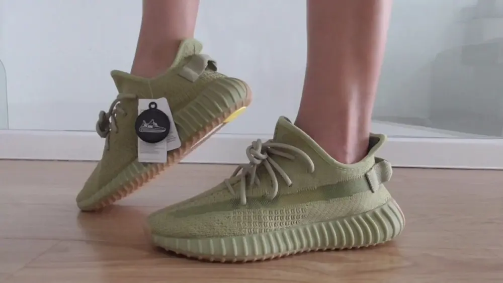 Giày Adidas Yeezy Boost 350 V2 'Sulfur' FY5346 - Ảnh 6