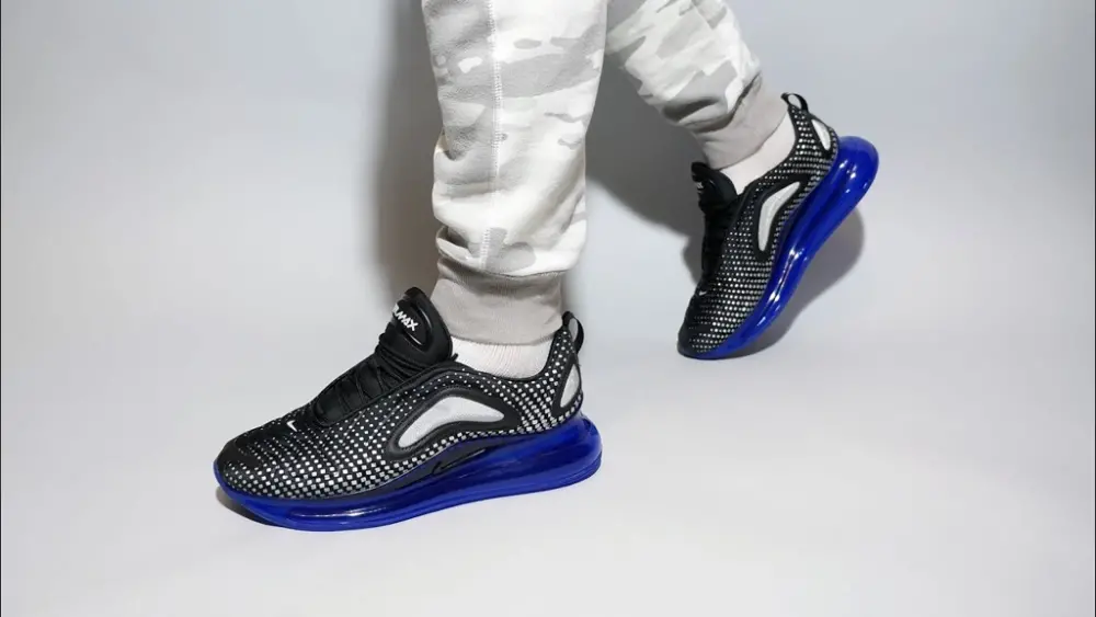 Giày Nike Air Max 720 Pixel Black Racer Blue AO2924-013 - Ảnh 5