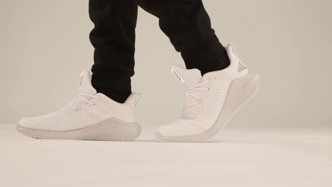 Giày Adidas Alphabounce+ Run EM 'Crystal White' G54126 - Ảnh 4