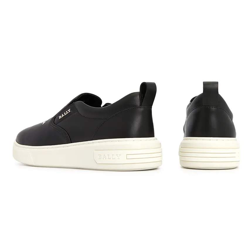 Giày Bally Slip On 'Black' MAYDEN-901 - Ảnh 4