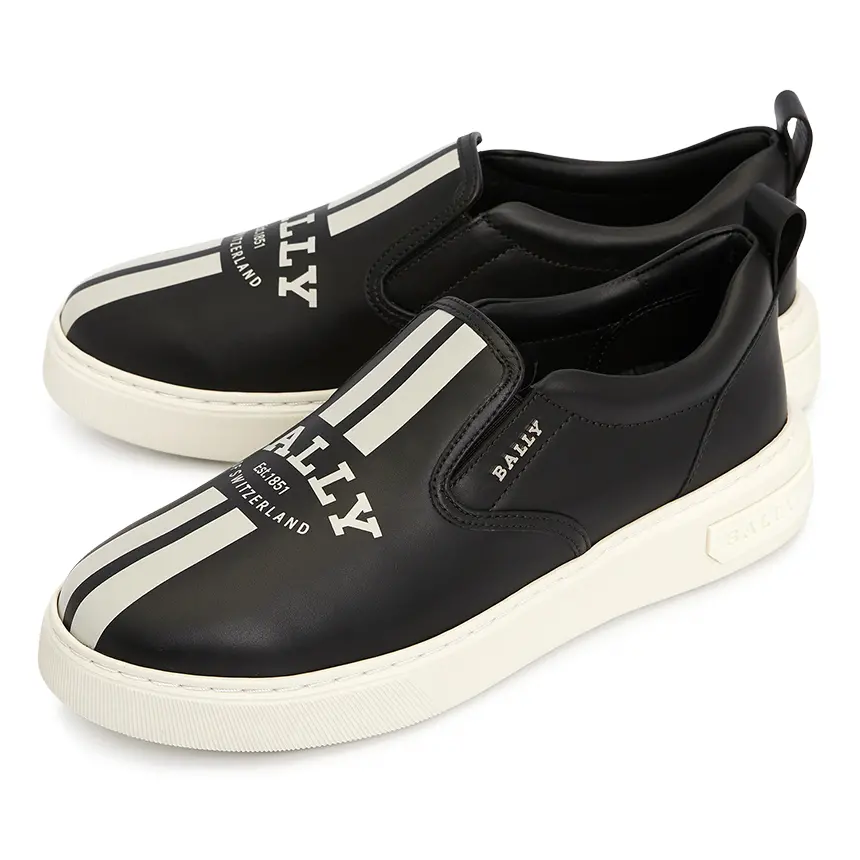 Giày Bally Slip On 'Black' MAYDEN-901 - Ảnh 3