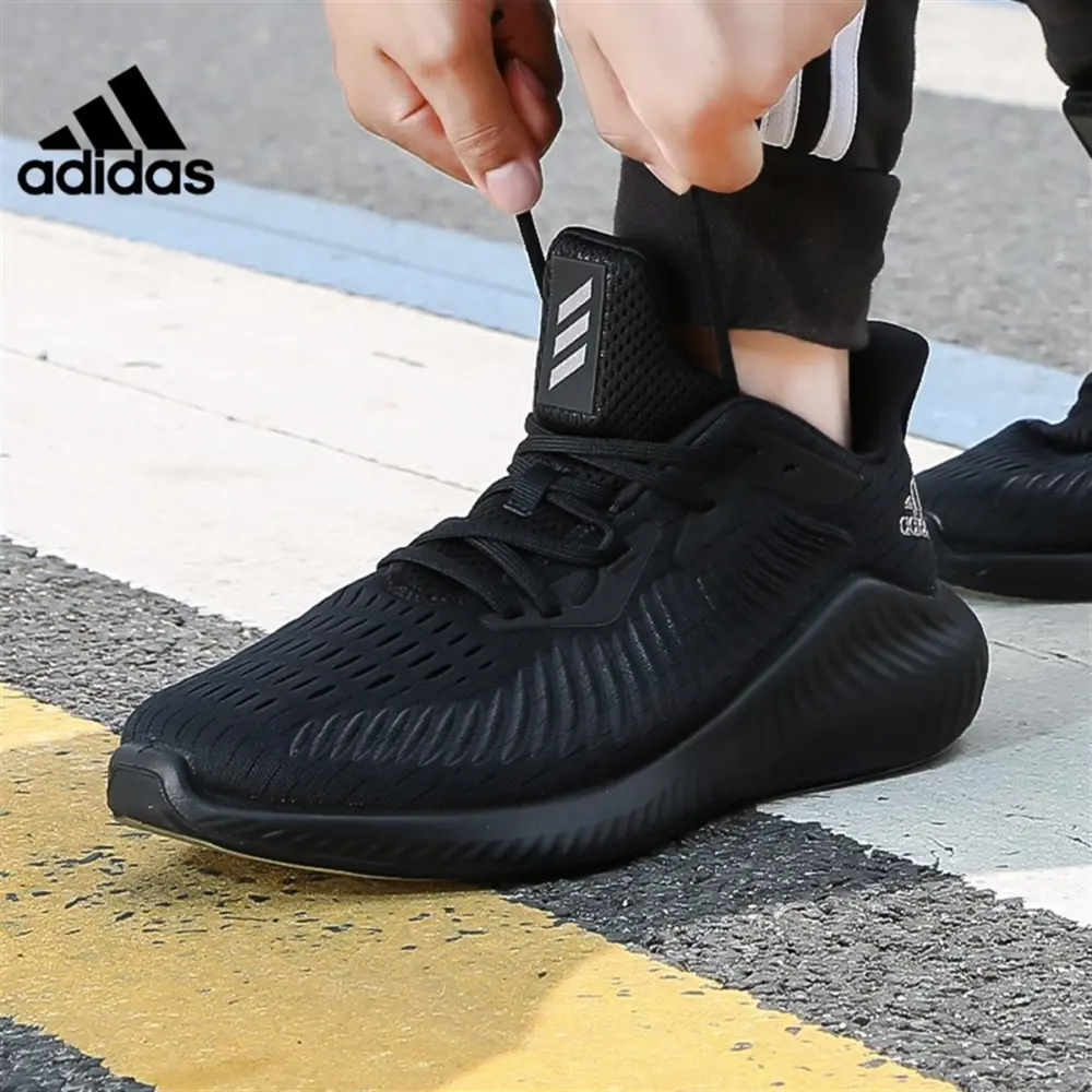 Alternative view of Giày Adidas Alphabounce Plus 'Core Black' G28584