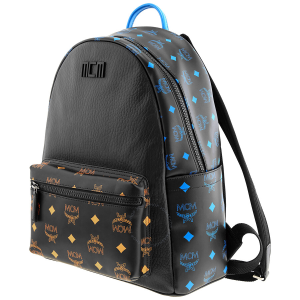 Alternative view of Balo MCM Splash Logo Print Backpack 'Black' MMKBASX04BK001