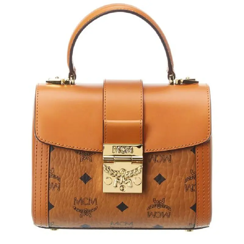 Túi MCM Tracy Satchel in Visetos MWEBSXT02CO001