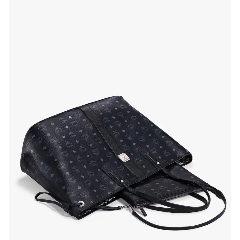 Túi MCM Reversible Liz Shopper in Visetos MWPAAVI02BK001 - Ảnh 3