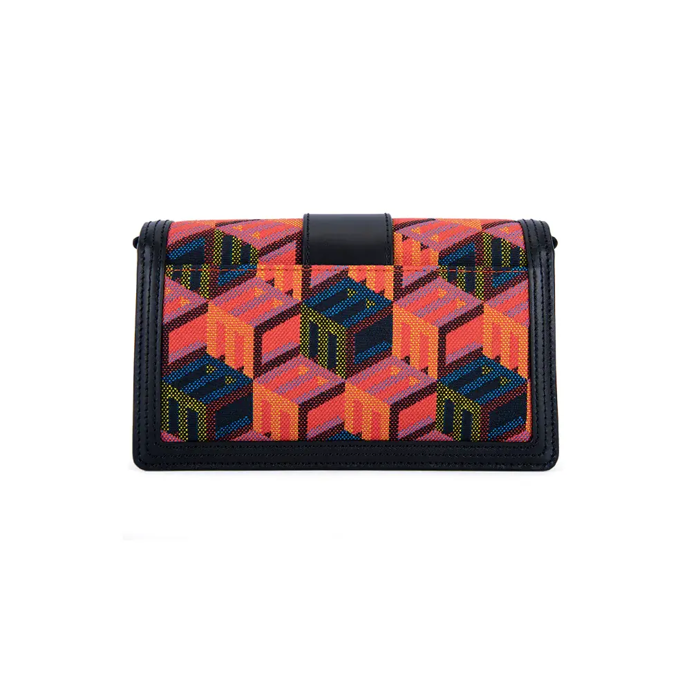 Alternative view of Túi MCM Gretl Crossbody in Cubic Monogram Jacquard MWRCSWO02MT001