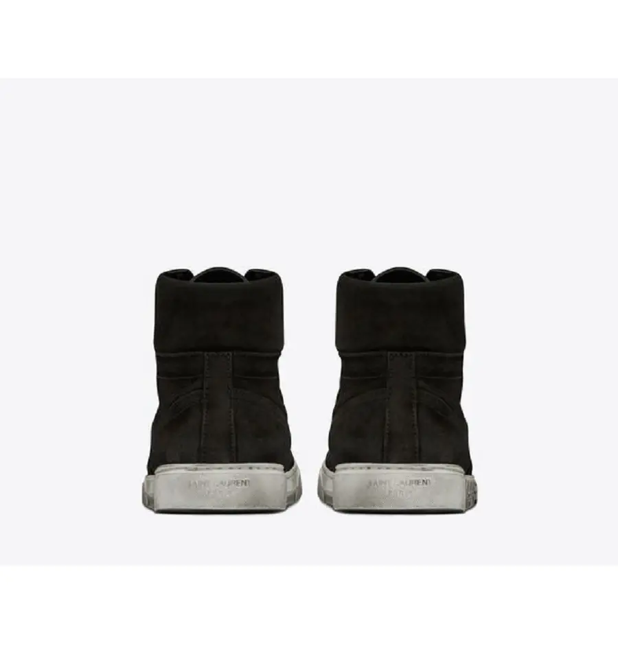 Giày Saint Laurent Joe Sneakers Black 5302280S0001000 - Ảnh 3