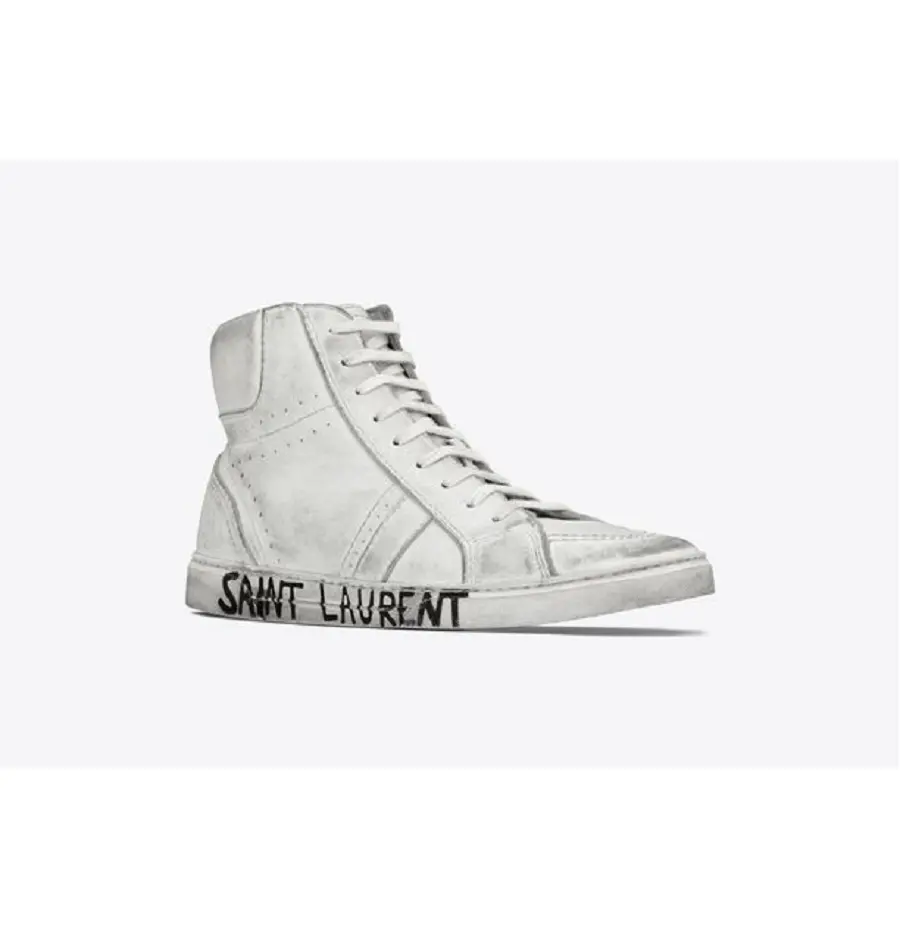 Alternative view of Giày Saint Laurent Joe Sneaker Optic White 5328740M5009030
