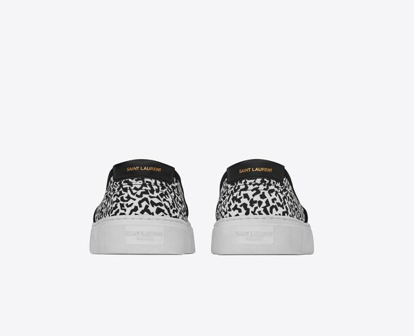 Giày Saint Laurent Venice Slip On Sparkle Print 58574226Q109074 - Ảnh 2