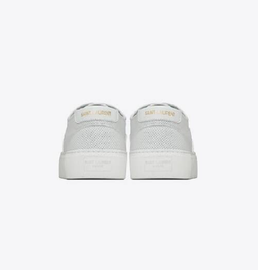 Giày Saint Laurent Venice Sneaker Optic White 5874151JZ809030 - Ảnh 4