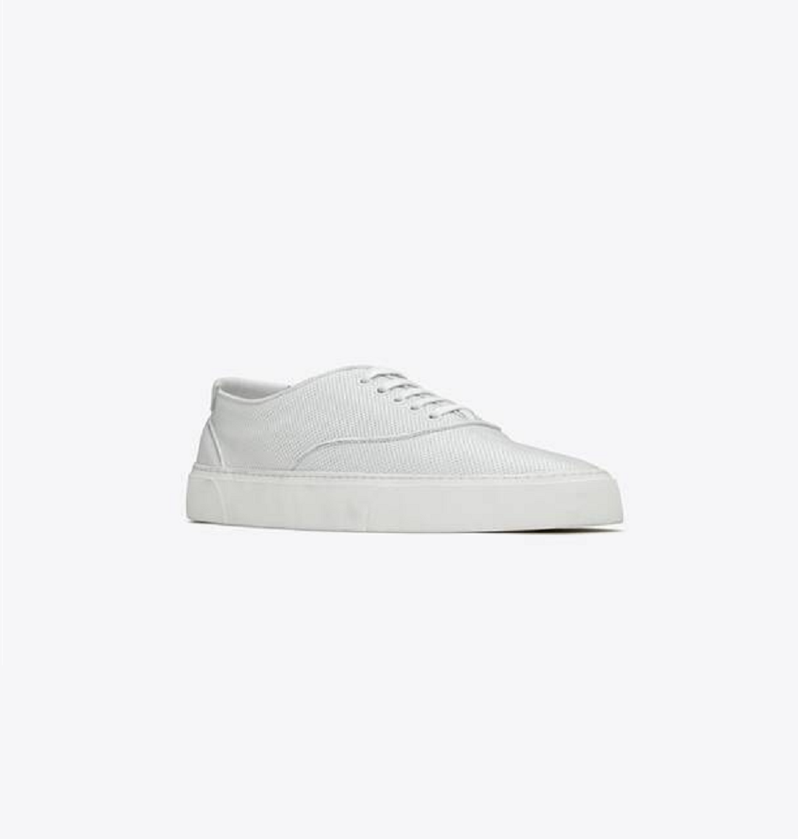 Giày Saint Laurent Venice Sneaker Optic White 5874151JZ809030 - Ảnh 3