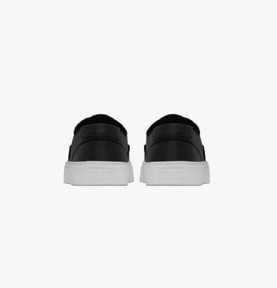 Giày Saint Laurent Venice Sneaker Black 5874151KV201000 - Ảnh 4