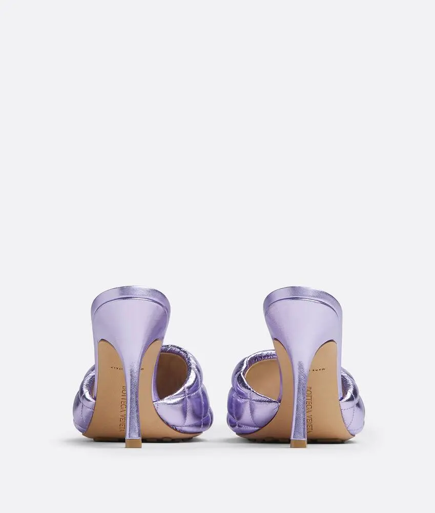 Giày Cao Gót Bottega Veneta Padded Mule 'Wisteria' 592015V27M05119 - Ảnh 3