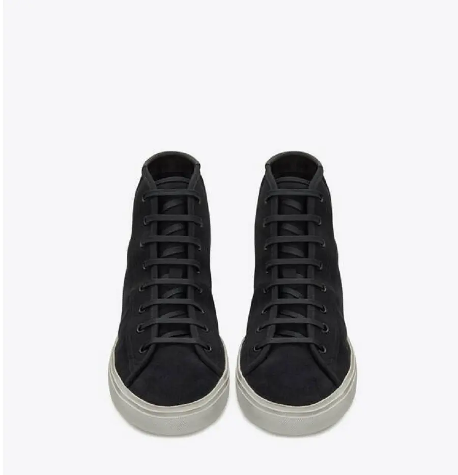 Alternative view of Giày Saint Laurent Malibu Mid Top Sneaker Black 606075GUZ201000
