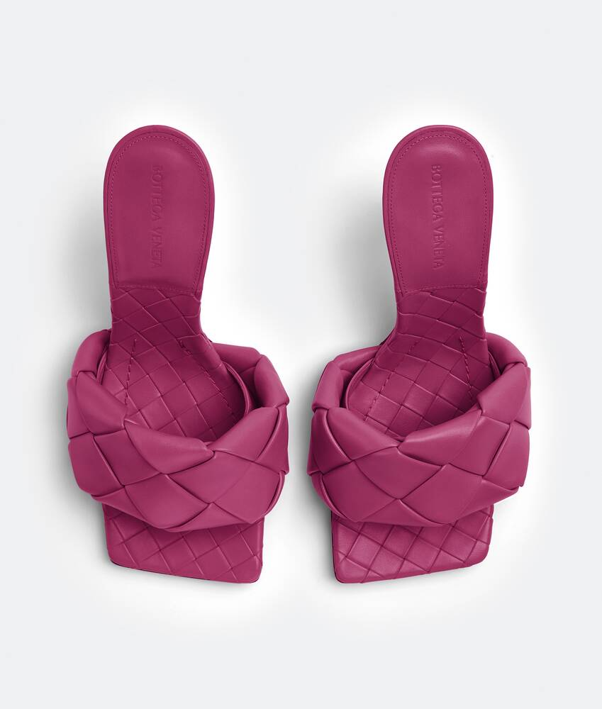 Giày Cao Gót Bottega Veneta Lido Mule 'Hollyhock' 608854VBSS05148 - Ảnh 4