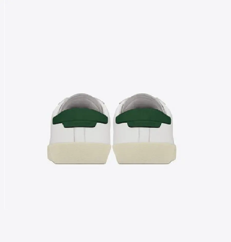 Giày Saint Laurent Court Classic SL 06 Embroidered 'White Green' 61068500NI09041 - Ảnh 3