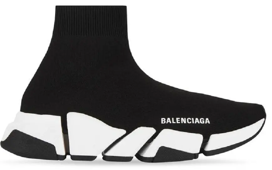 Giày Balenciga Speed 2.0 Trainers 'Black' 617239W2DB21015