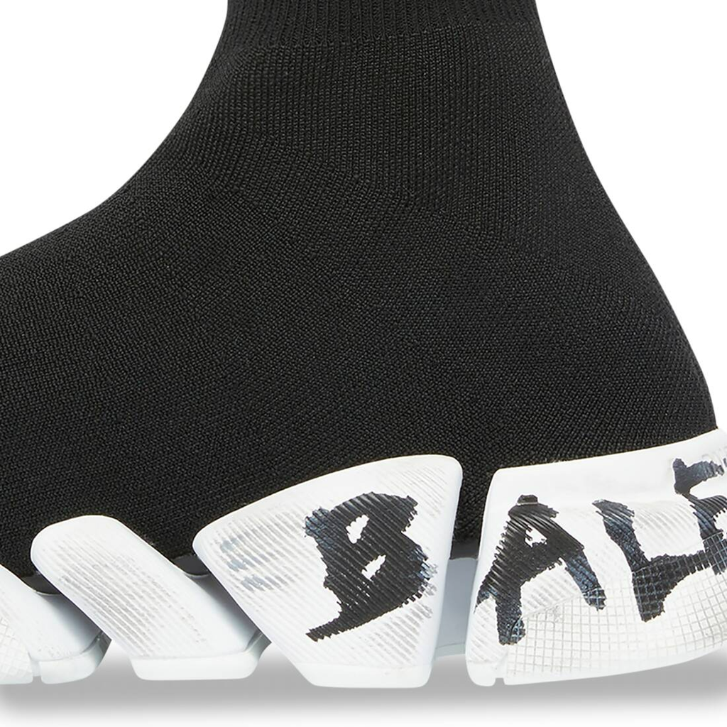 Giày Balencia Speed 2.0 Graffiti 'Black' 617239W2DD41091 - Ảnh 2