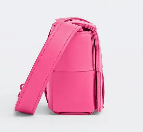 Túi Bottega Veneta Intrecciato 'Pink' 666688-VMAY1-5618 - Ảnh 4