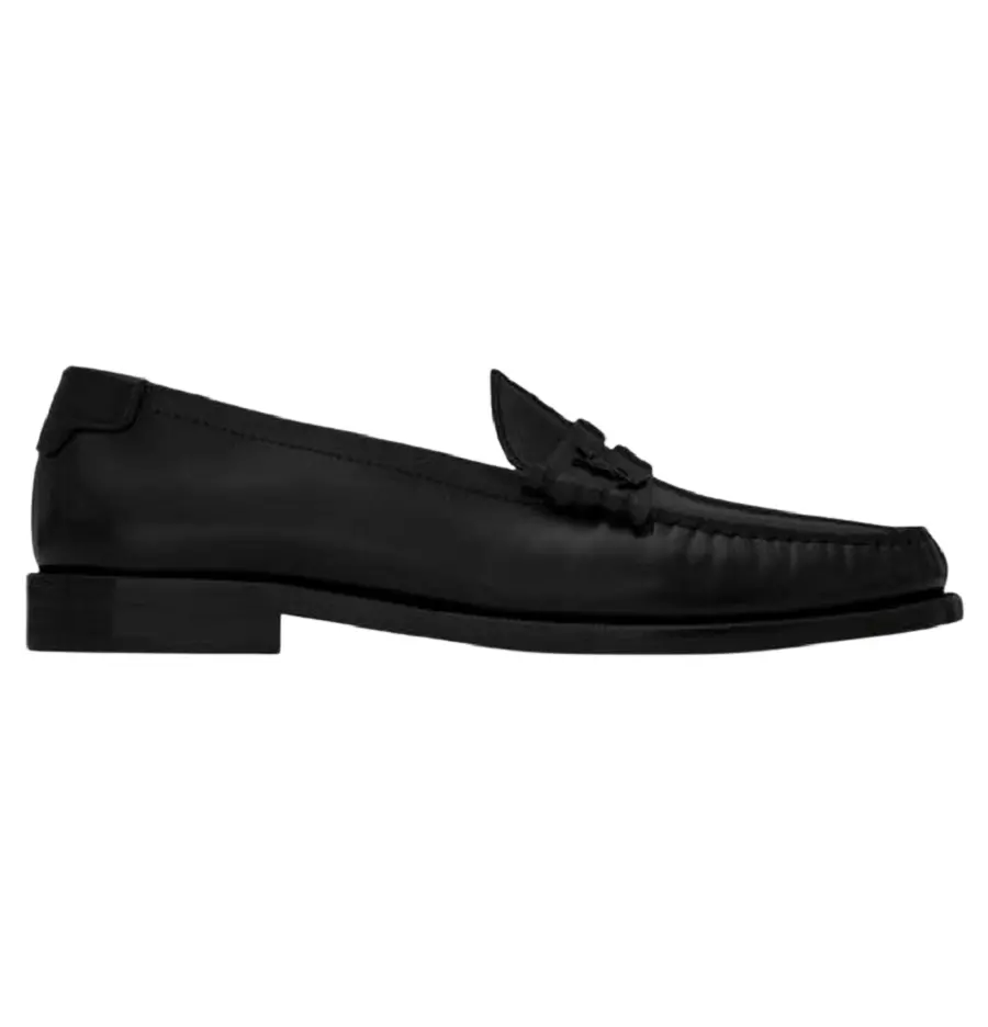 Giày Saint Laurent Le Loafer 'Black' 6702321VUVV1000