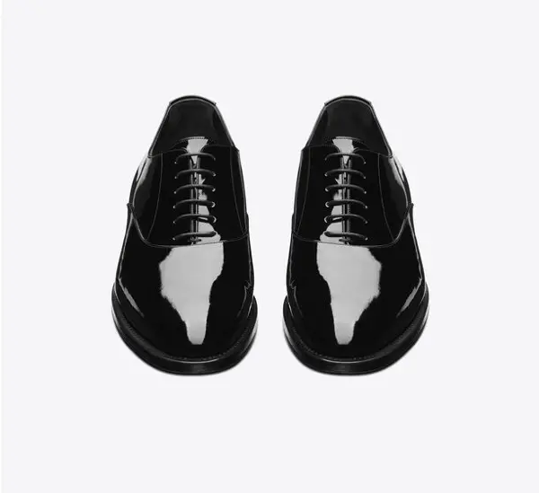 Alternative view of Giày Saint Laurent Adrien Oxford In Patent Leather 'Black' 6702791TV001000
