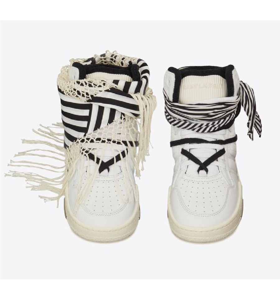 Giày Saint Laurent Smith 'White' 68609304GAB9071 - Ảnh 4