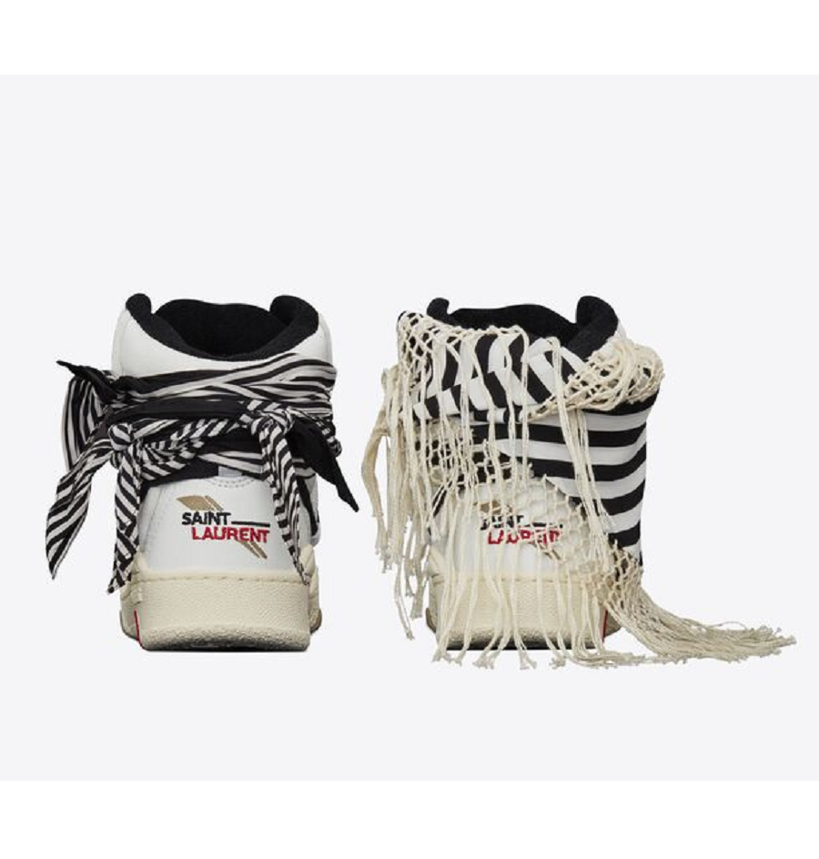 Giày Saint Laurent Smith 'White' 68609304GAB9071 - Ảnh 3