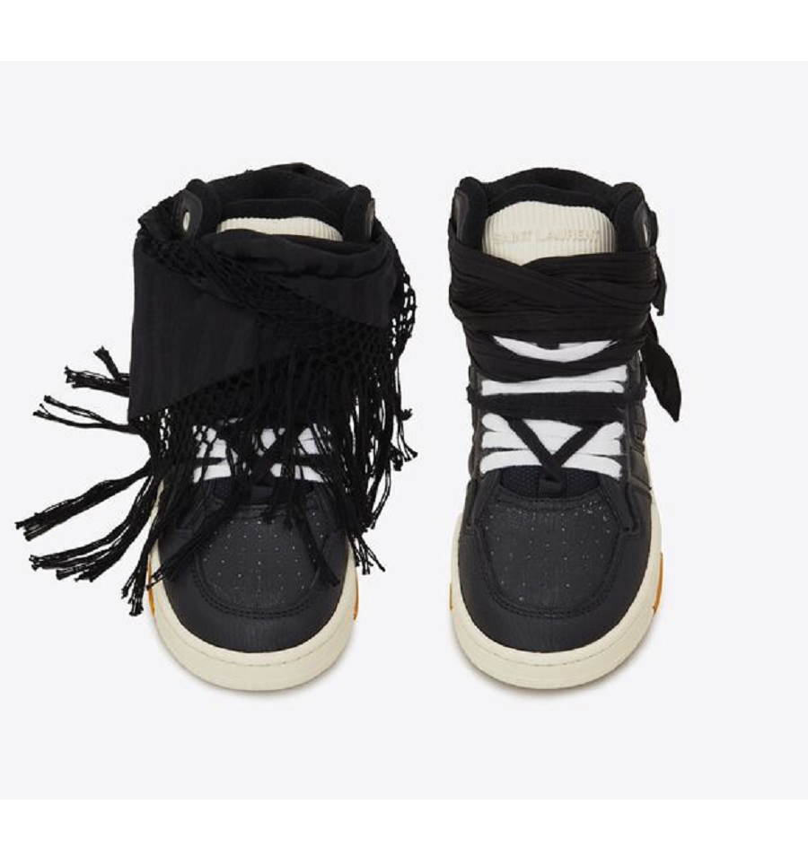 Giày Saint Laurent Smith 'Noir' 68609304GDB1099 - Ảnh 3