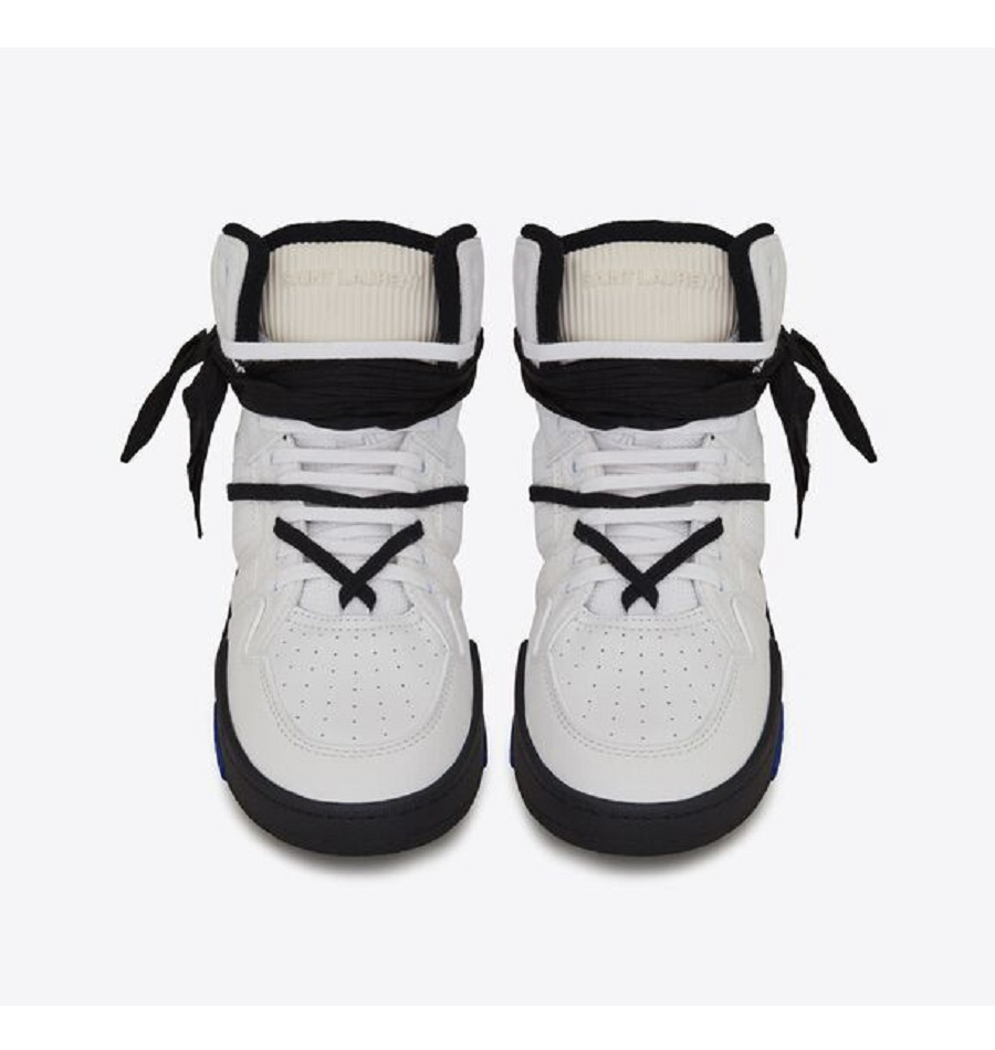 Giày Saint Laurent Smith 'White' 68609304GDE9073 - Ảnh 2