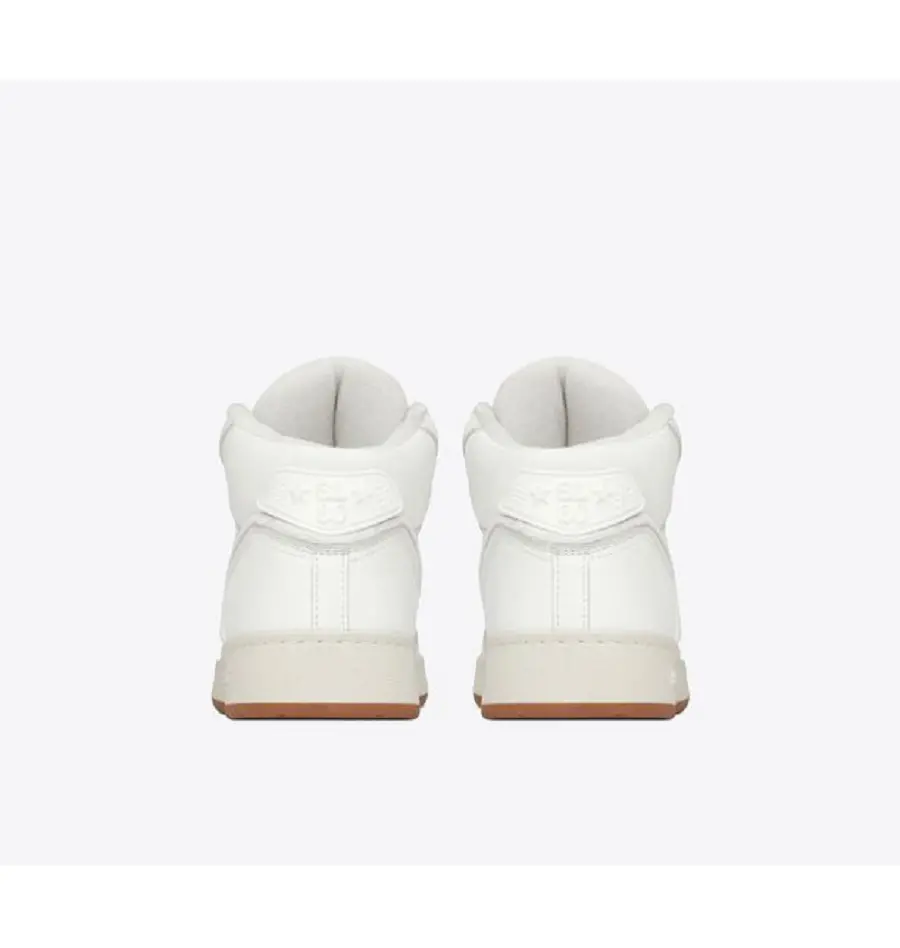 Giày Saint Laurent SL/80 Mid-top 'Blanc' 69079700N0A9018 - Ảnh 4