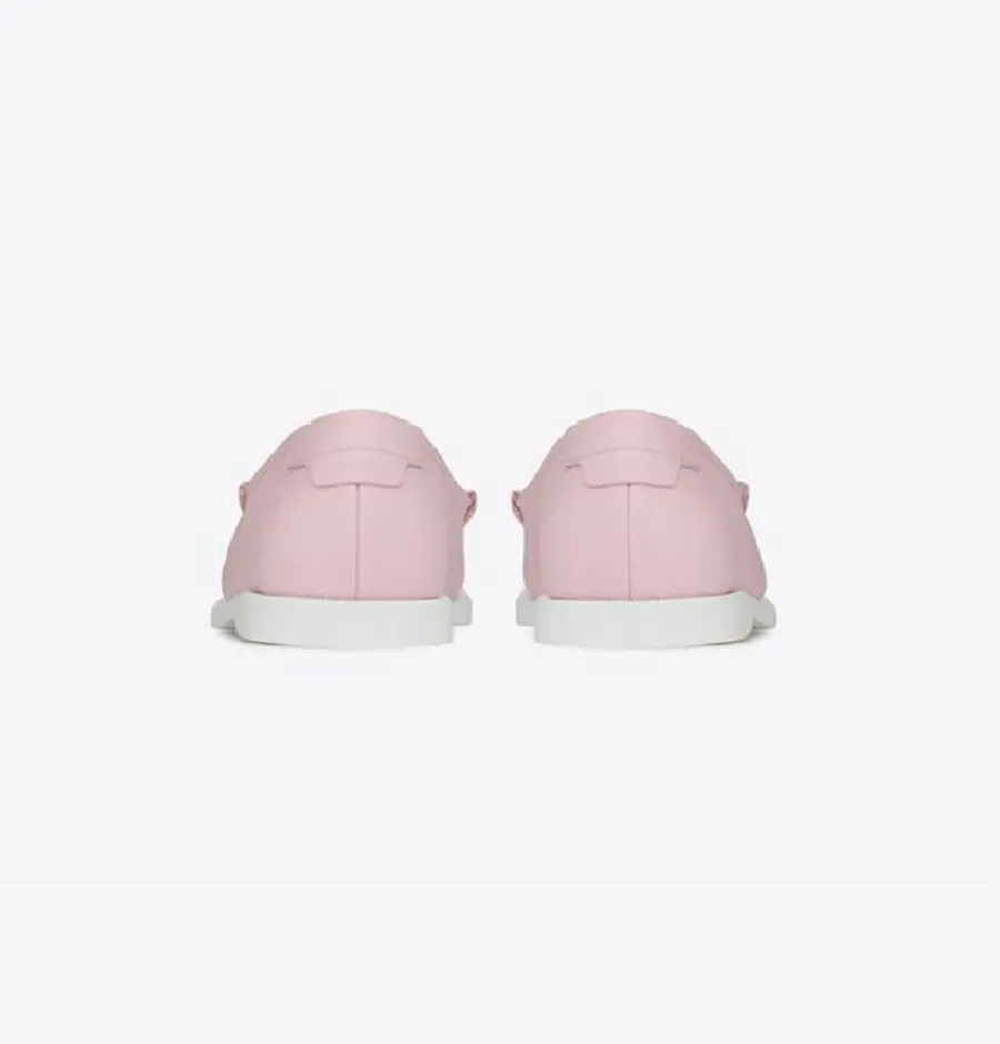 Giày Saint Laurent Le Loafer Monogram Slippers 'Pink' 692224AAAIH5915 - Ảnh 5