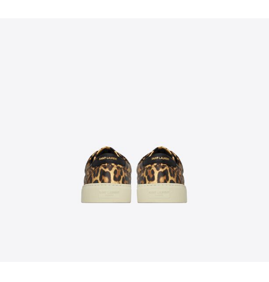 Giày Saint Laurent Venice In Shiny Print Leather 'Leopard' 692322AAAJY8098 - Ảnh 3