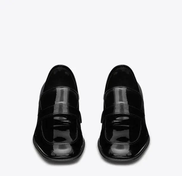 Alternative view of Giày Saint Laurent Solferino Penny 'Black' 711018AAAES1000