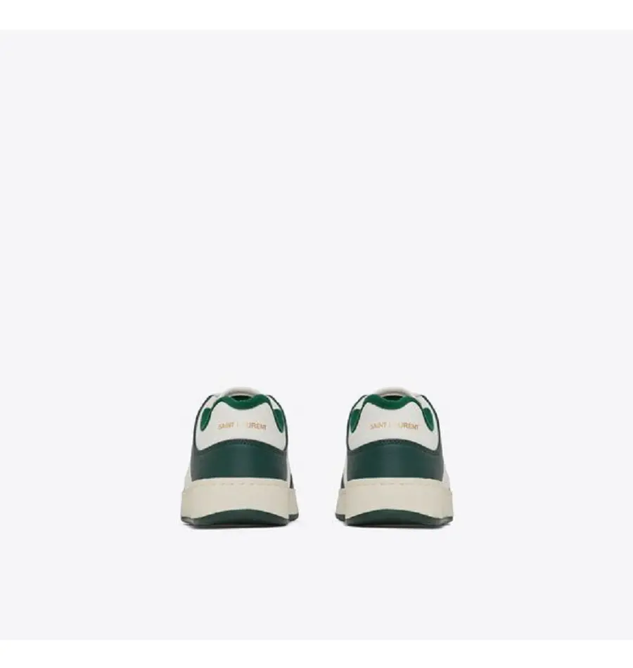 Giày Saint Laurent SL/61 Low-top 'White Blue' 713600AAAWR6379 - Ảnh 3