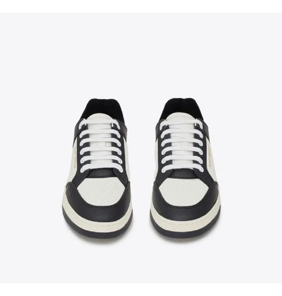 Giày Saint Laurent SL/61 Low-top 'White Dark Green' 713602AAAWR9063 - Ảnh 3