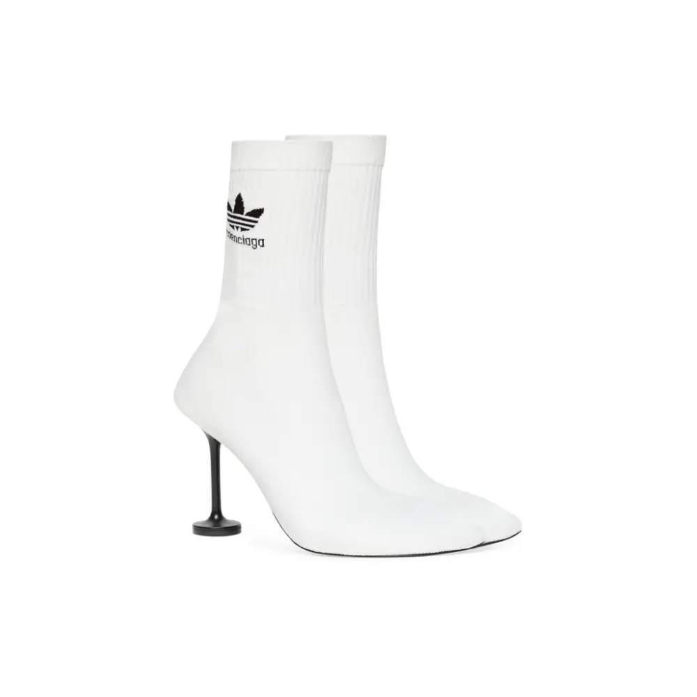 Alternative view of Giày Adidas Balenciaga Sock 90mm Bootie 'White' 722298W2LM19010