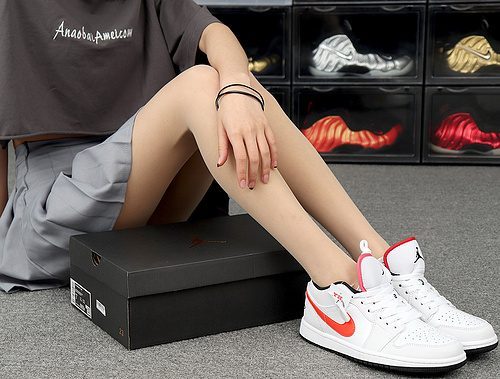 Giày Nike Air Jordan 1 Low White Multi-Color CW7009-100 - Ảnh 3