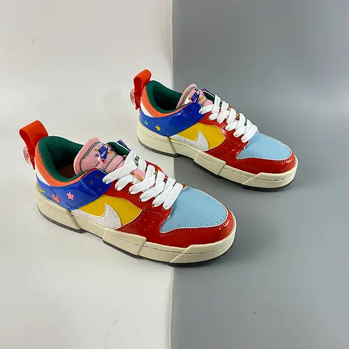 Giày Nike SB Dunk Low Disrupt Kid at Heart Orange Blue Red DJ5063-414 - Ảnh 6