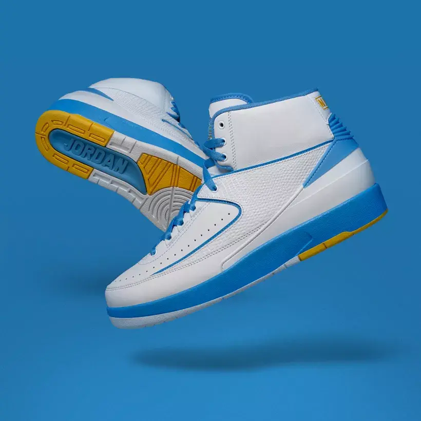 Giày Nike Air Jordan 2 Retro 2018 'Melo' 385475-122 - Ảnh 6