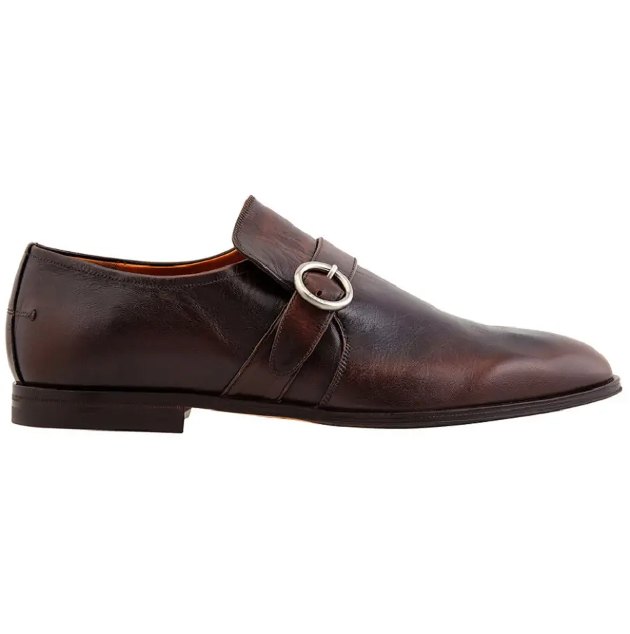 Giày Bally Leather Loafers 'Coffee' 6223033