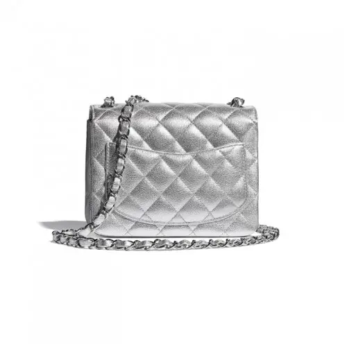 Alternative view of Túi Chanel Mini Flap Bag Lambskin 'Metalic Silver' A35200-B05213-45002