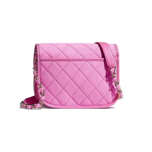 Túi Chanel Small Messenger Bag 'Neon Pink' AS2537-B05615-NC517 - Ảnh 3