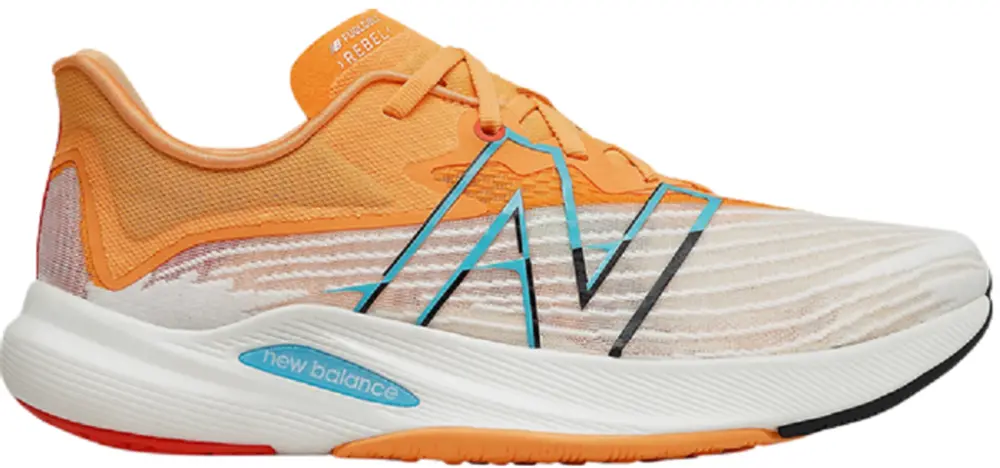 Giày New Balance FuelCell Rebel v2 'White Habanero' MFCXLG2