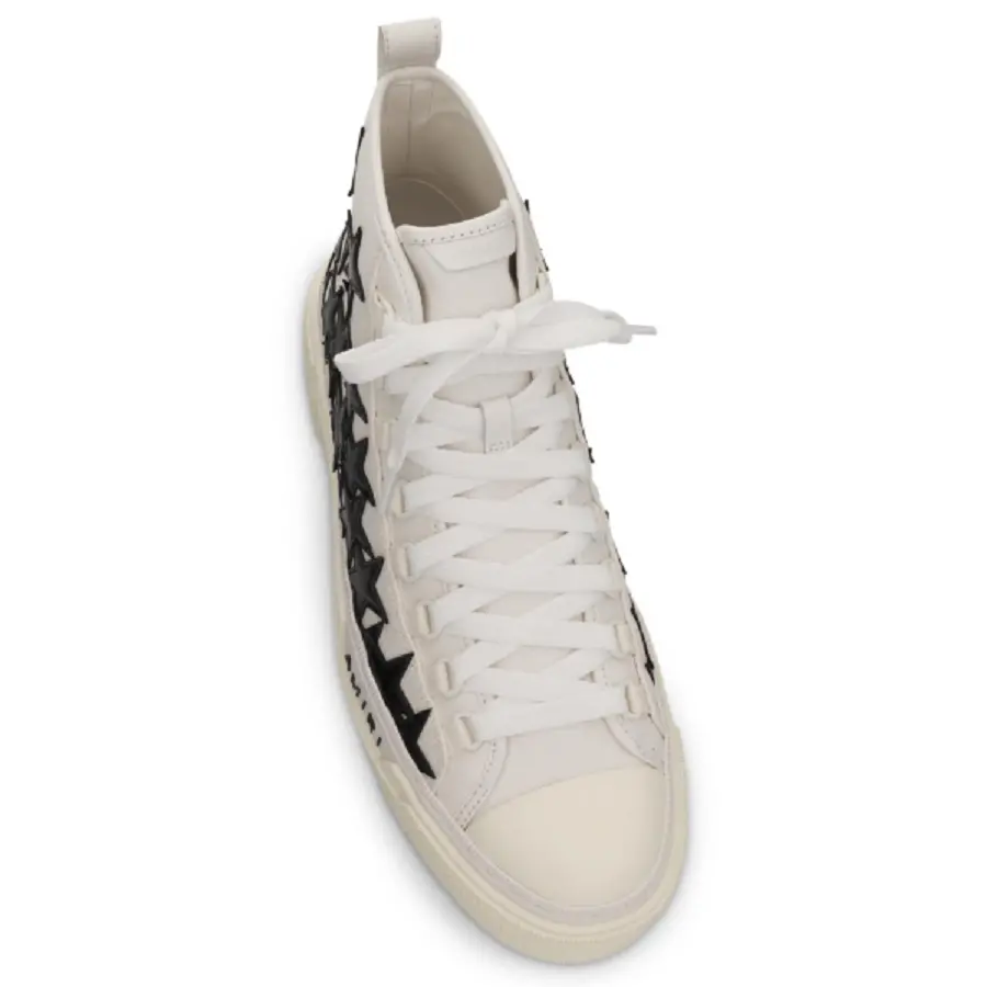 Giày Amiri Stars Court Hi ‘White’ MFS011-111 - Ảnh 3