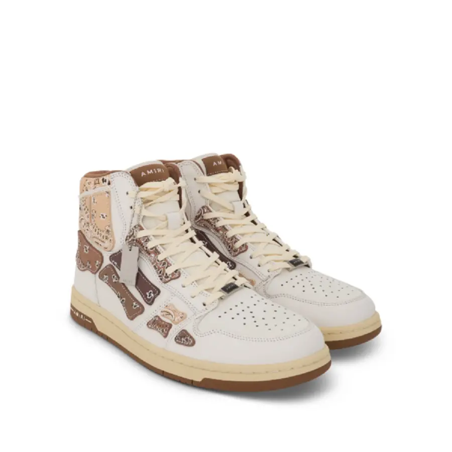 Giày Amiri Skel Top Hi ‘Bandana’ MFS032-126 - Ảnh 4