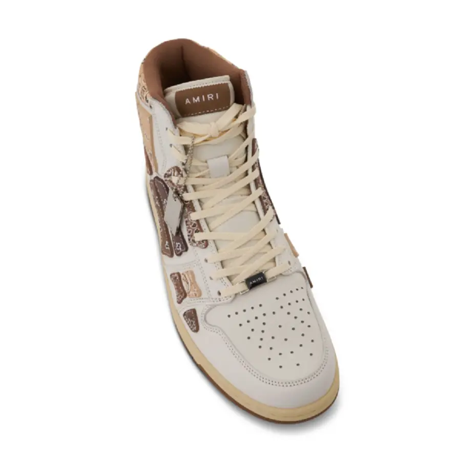 Giày Amiri Skel Top Hi ‘Bandana’ MFS032-126 - Ảnh 3