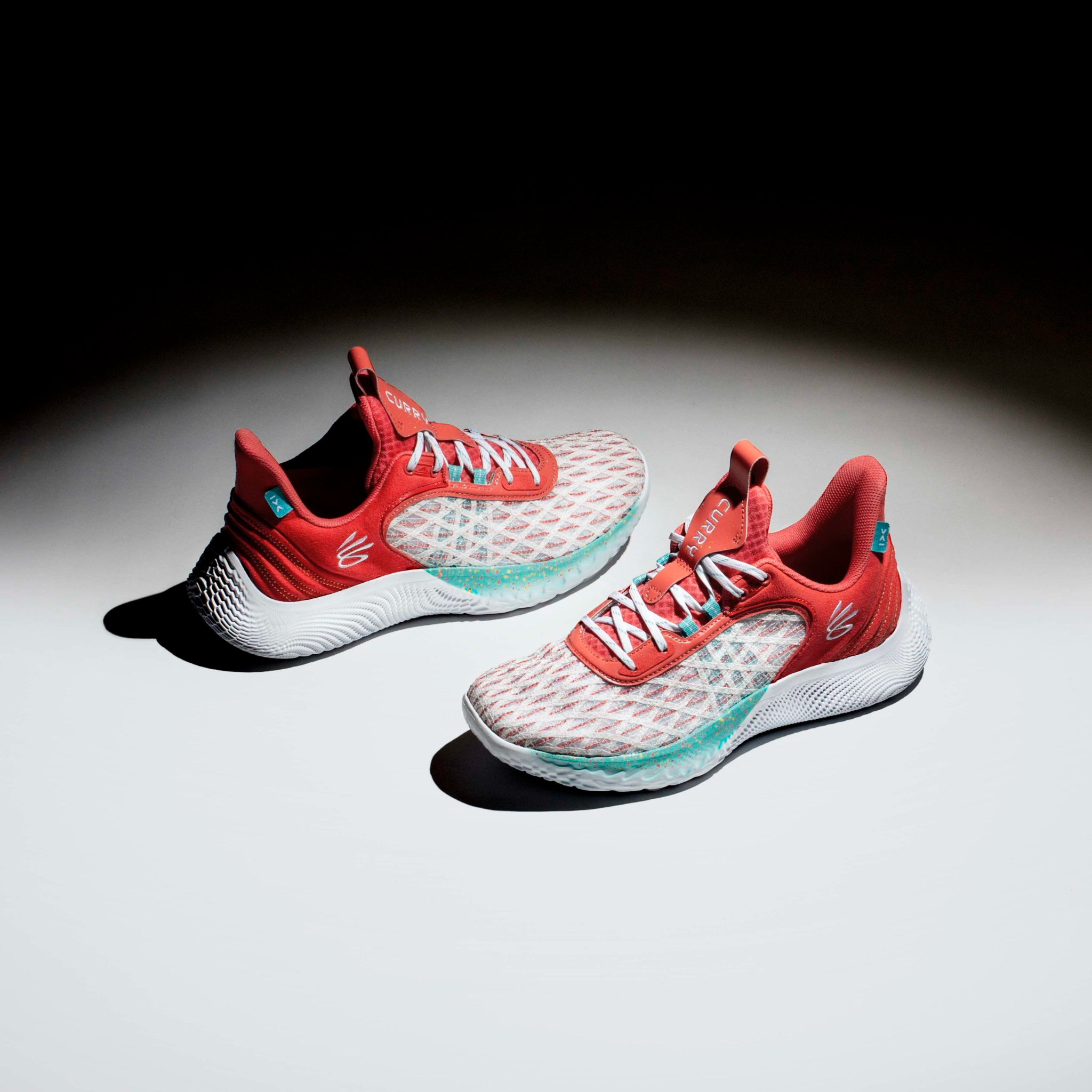 Giày Under Armour Curry Flow 9 'Eat. Learn. Play.' 3025684-101 - Ảnh 3